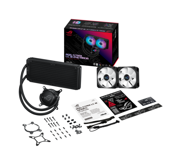 ASUS ROG STRIX LC III 240 ARGB 2x120mm - 1352274 - zdjęcie 4